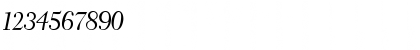 Download Camelia Italic Font Numeric Preview