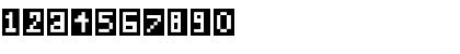 Download Brick Regular Font Numeric Preview