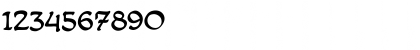 Download CCDreamland Regular Font Numeric Preview