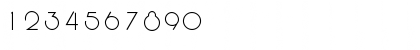 Download Cecilia Regular Font Numeric Preview