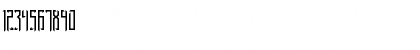 Download Brigadoom BRK Normal Font Numeric Preview