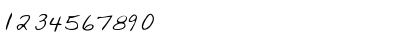 Download Brigitte Regular Font Numeric Preview