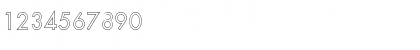 Download BrillantOpen Regular Font Numeric Preview