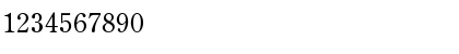 Download CenturyOldStyle Regular Font Numeric Preview