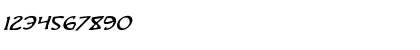 Download Brin Athyn Rotalic Regular Font Numeric Preview