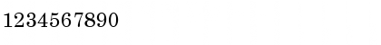 Download CenturySchoolbookEF Reg Font Numeric Preview