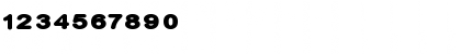 Download BrineShrimp Regular Font Numeric Preview