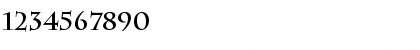 Download CharlemagneC Regular Font Numeric Preview