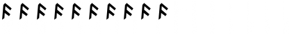 Download Britannian Runes Regular Font Numeric Preview