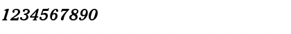 Download Cheltenham Bold Italic Headline Font Numeric Preview