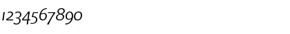 Download Bitstream Chianti Italic OSF Font Numeric Preview