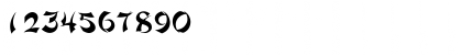 Download Chinese Regular Font Numeric Preview