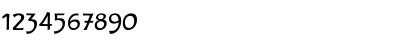Download Clair Regular Font Numeric Preview