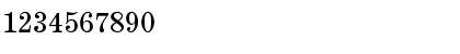 Download Claire News CG Light Regular Font Numeric Preview