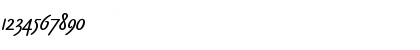 Download Claude Sans Std Italic Font Numeric Preview