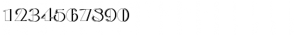 Download BroadwayDRe1 Regular Font Numeric Preview