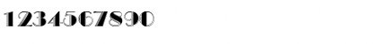 Download BroadwayEngDIn1 Regular Font Numeric Preview