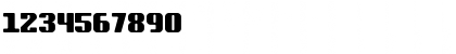 Download Complete Plain Font Numeric Preview