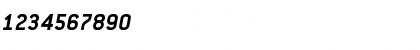 Download Conduit ITC Bold Italic Font Numeric Preview