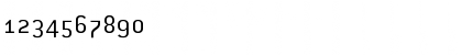 Download ConduitOSITC Light Font Numeric Preview