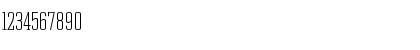 Download Constructa Thin Font Numeric Preview