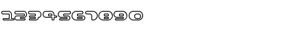 Download Contour Outline Font Numeric Preview