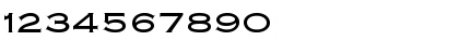 Download Copperplate BQ Regular Font Numeric Preview
