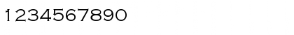 Download CopperplateEF Light Font Numeric Preview