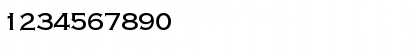 Download CoppeTMed Regular Font Numeric Preview