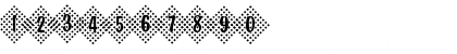 Download Brody45 Becker Regular Font Numeric Preview