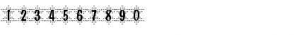 Download Brody47 Becker Regular Font Numeric Preview