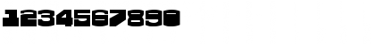 Download Brok Regular Font Numeric Preview