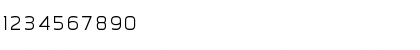 Download Coupe-Normal Regular Font Numeric Preview