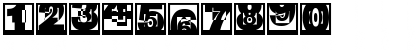 Download BrokenSansCaps Regular Font Numeric Preview