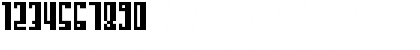 Download Bromen Bold Regular Font Numeric Preview