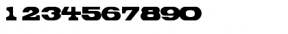 Download BronteDisplayCapsSSK Regular Font Numeric Preview