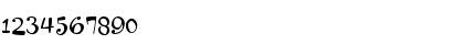 Download DayDream Regular Font Numeric Preview