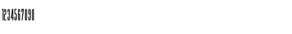 Download Demonstrator Regular Font Numeric Preview