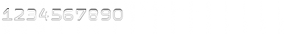 Download DestinyLightC Regular Font Numeric Preview