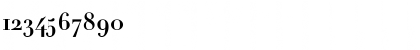 Download Didot HTF-B06-Bold Font Numeric Preview