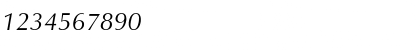 Download Zapf_ Humanist Normal-Italic Font Numeric Preview
