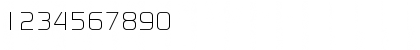 Download Digital-Light Regular Font Numeric Preview