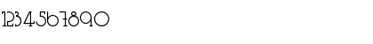Download DiglossiaStd Regular Font Numeric Preview