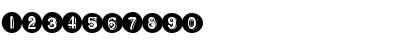 Download Dingos Regular Font Numeric Preview