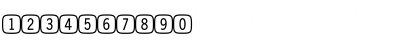 Download DoubleDigits SuperSquare Font Numeric Preview