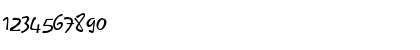 Download DS NoteC Regular Font Numeric Preview