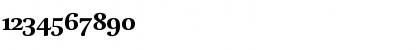 Download DTLUnicoST Regular Font Numeric Preview