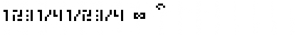 Download Eboy TNTAlphaExpert Font Numeric Preview