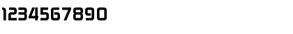 Download Zekton Hv Regular Font Numeric Preview
