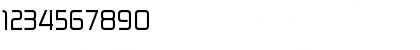 Download Zekton Rg Regular Font Numeric Preview